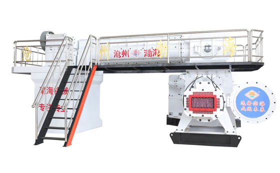 600mm Two Stage Vacuum 4.0mpa Clay Brick Extruder Machine