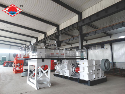 Two Stage Vacuum Extruder Interlocking Brick Making Machine