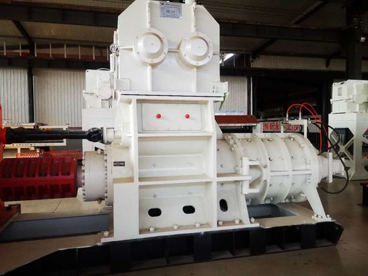 447kw Two Stage Automatic Clay Brick Extruder Machine