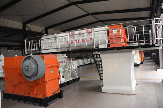 0.092mpa Two Stage Vacuum Automatic Clay Brick Making Machine 32000s Per Hour